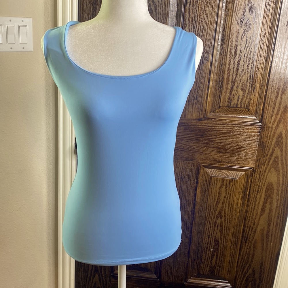 ZARA womens light blue blouse sz medium